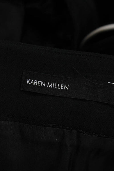 Karen Millen Womens Straight Skirt Black Size 10
