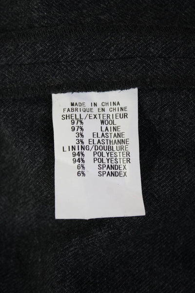 Theory Womens A-Line Mini Dress Black Size 4