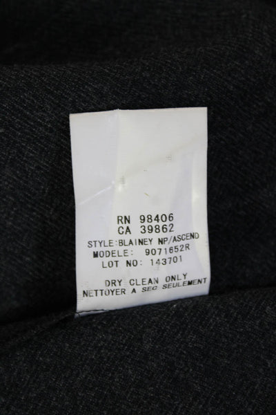 Theory Womens A-Line Mini Dress Black Size 4