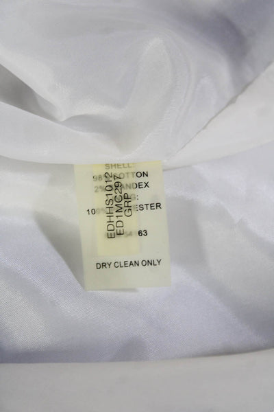 Ellen Tracy Womens Sheath Dress Purple Size M