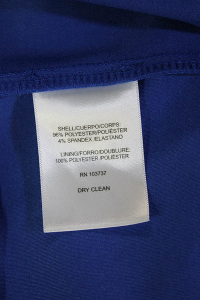 Donna Morgan Womens Pencil Dress Blue Size 8