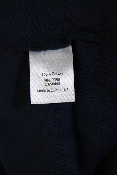 J Crew Women's Short Sleeves Basic T-Shirt Navy Blue Size S