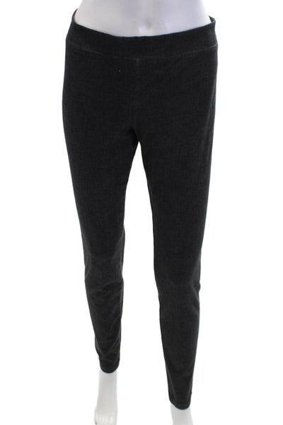 Vince Womens Zip Closure Flat Front Skinny Pants Gray Size M