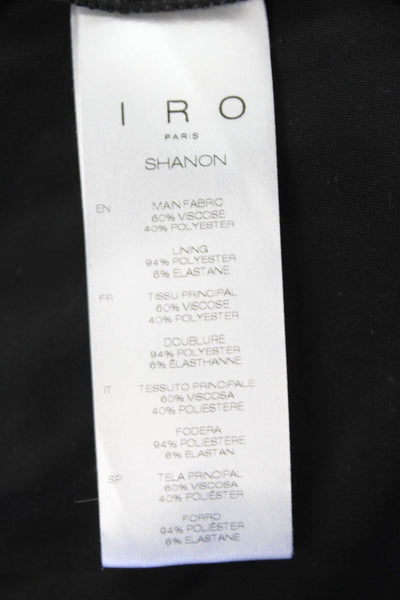 IRO Womens Shanon Dress - Black Size 44