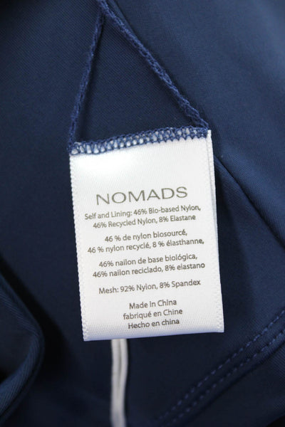 Nomads Womens Bay Bikini Top II - Passport Blue + Agua Print Size 5XL