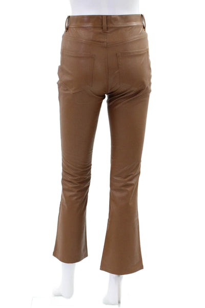 PAIGE Womens Claudine Ankle Flare Jeans - Dark Argan Size 25