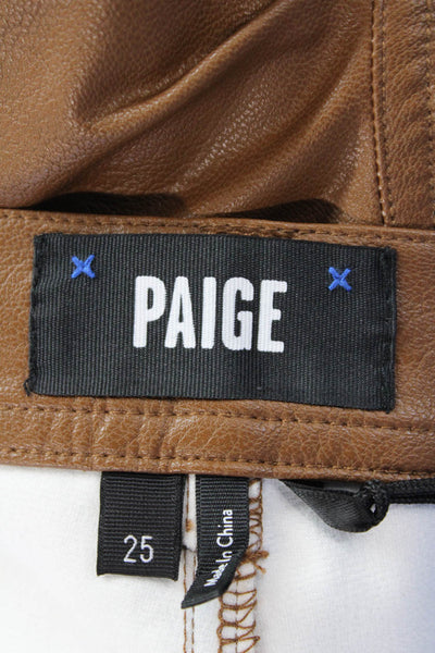 PAIGE Womens Claudine Ankle Flare Jeans - Dark Argan Size 25