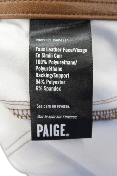 PAIGE Womens Claudine Ankle Flare Jeans - Dark Argan Size 25