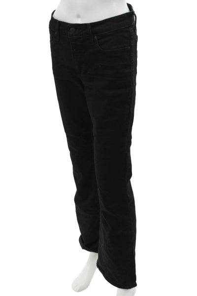 Levi Strauss & Co Womens Black Mid Rise Pants Size 28