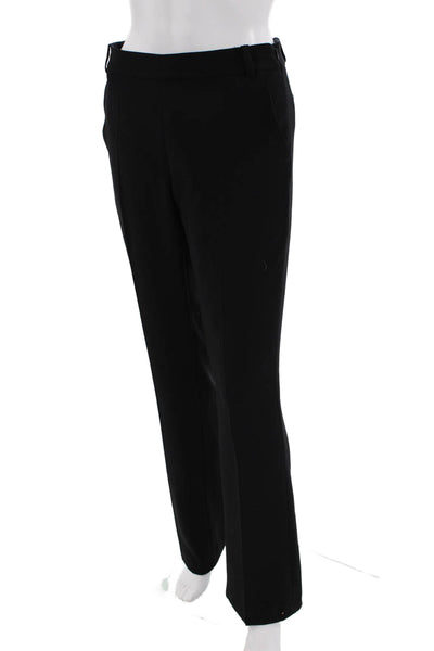 Karl Lagerfeld Womens Bootcut Pants Black Size 40
