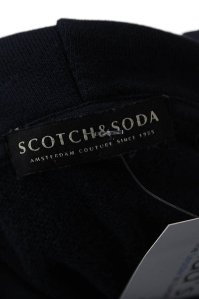 Scotch & Soda Womens Cotton Hoodie Blue Size M