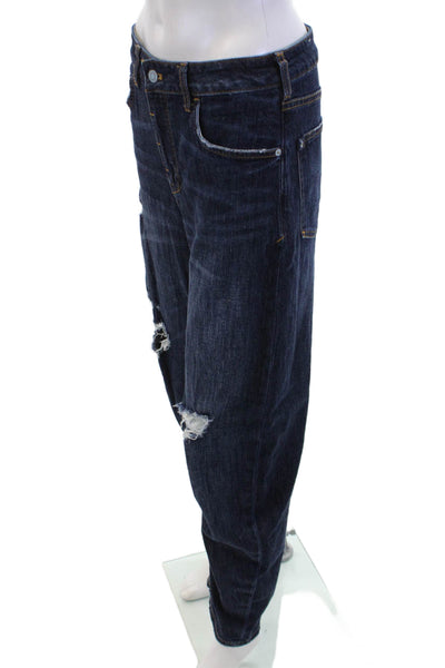Pilcro and the Letterpress Anthropologie Womens Boyfriend Jeans Blue Size 27