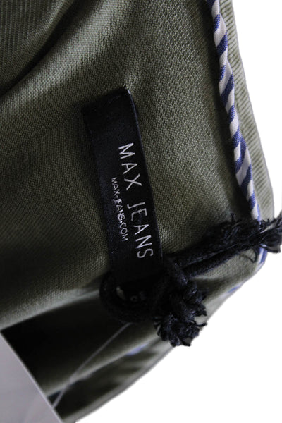 Max Jeans Womens Mini Dress Green Size L