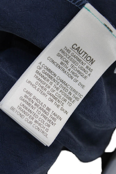 C&C California Womens Ombre Blouse Blue Size L