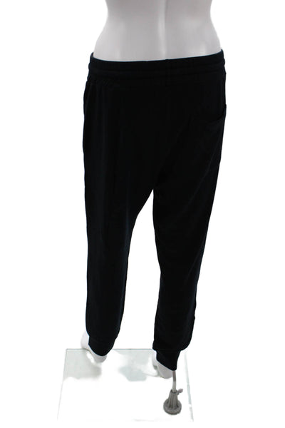 Velvet by Graham & Spencer Womens Drawstring High Waisted Sweatpants Black Sz S