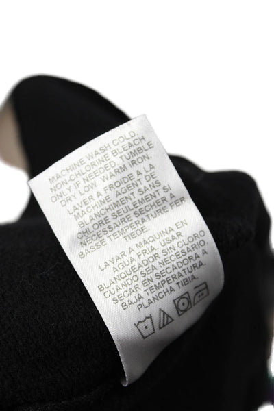 Velvet by Graham & Spencer Womens Drawstring High Waisted Sweatpants Black Sz S