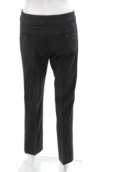 Trina Turk Womens Straight Pants Gray Size 2