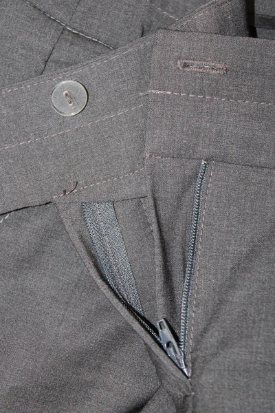 Trina Turk Womens Straight Pants Gray Size 2