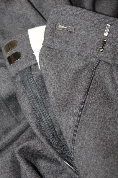 Dana Buchman Womens Bootcut Pants Gray Size 2