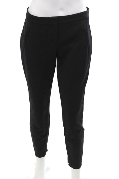 Theory Tapered Zip Dress Pants Black Size 4