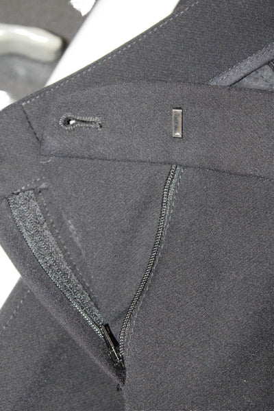 Theory Tapered Zip Dress Pants Black Size 4