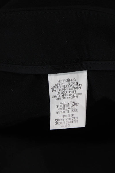 Theory Tapered Zip Dress Pants Black Size 4