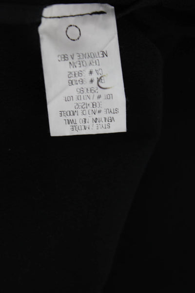 Theory Tapered Zip Dress Pants Black Size 4