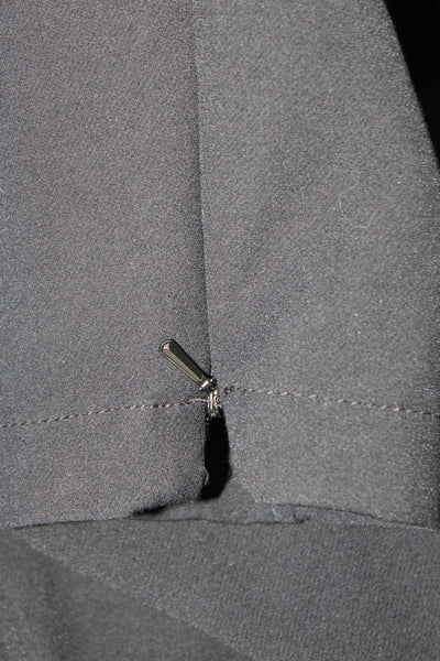 Theory Tapered Zip Dress Pants Black Size 4