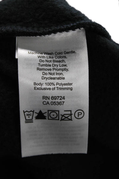 Columbia Sportswear Mens High Neck Long Sleeve Full Zip Jacket Black Size 4XL
