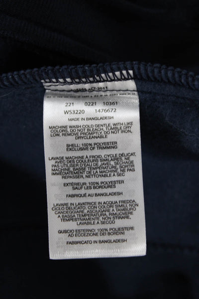 Columbia Sportswear Mens High Neck Long Sleeve Full Zip Jacket Blue Size 4XL