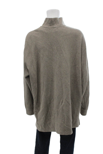 Polo Ralph Lauren Mens Cotton High Neck Pullover Sweater Brown Size 3XL