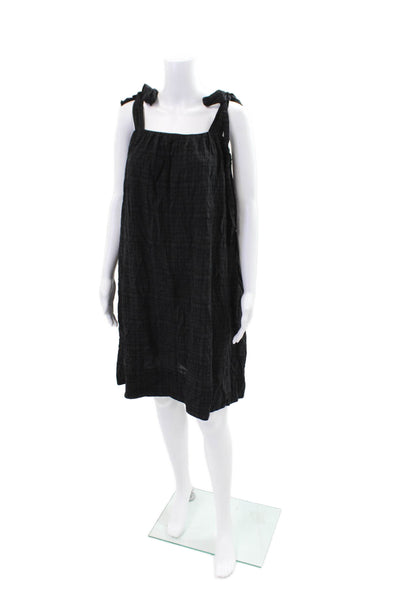 COS Womens Halter Top Low Back Casual Short Dress Black Size S