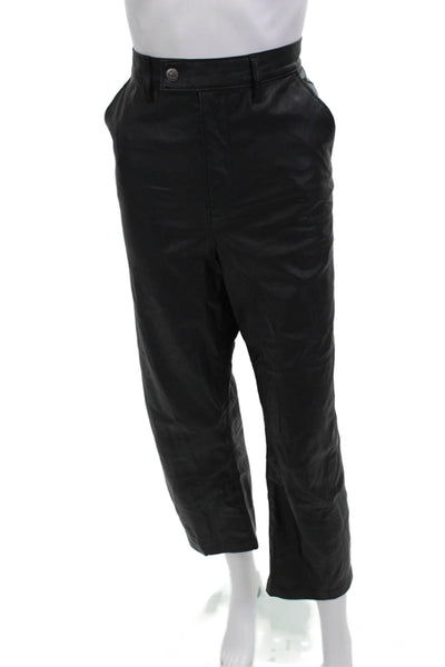 Levis Womens Straight Pants Black Size 28