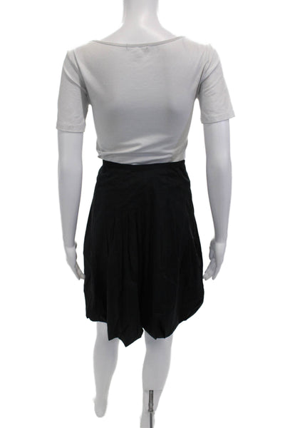 BCBG Max Azria Womens Bubble Skirt Black Size 0