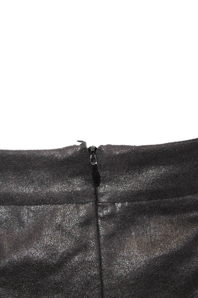 Rodika Zanian Womens Straight Skirt Black Size 40