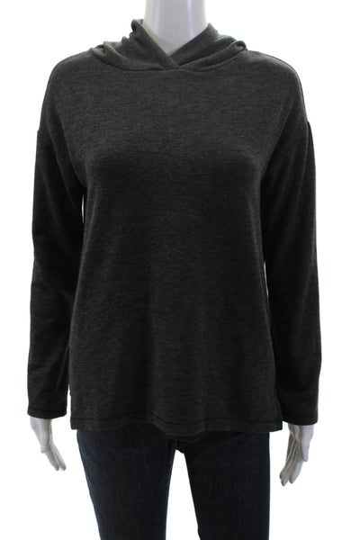 Dylan Womens Pullover Hoodie Gray Size XS