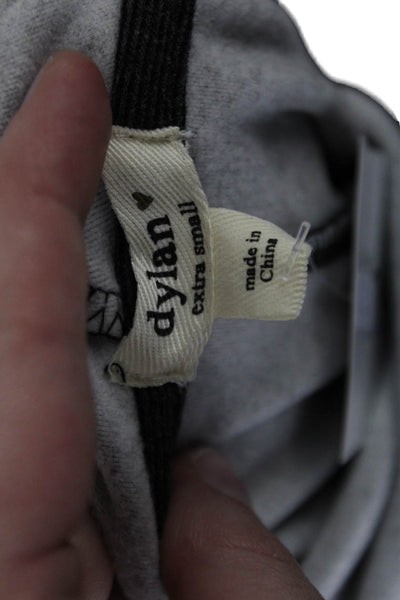 Dylan Womens Pullover Hoodie Gray Size XS
