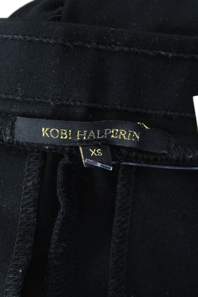 Kobi Halperin Womens Stretch Bootcut Pants Black Size XS