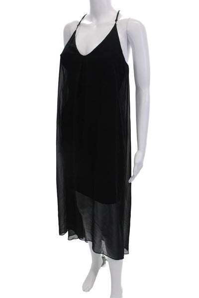Alice + Olivia X Scoop Womens Sleeveless Dress Black Size S