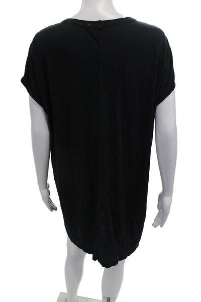 Velvet by Graham & Spencer Womens T-Shirt Dress Blue Size S