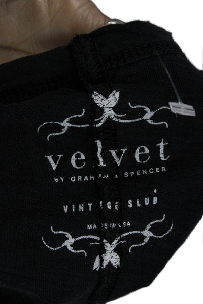 Velvet by Graham & Spencer Womens T-Shirt Dress Blue Size S