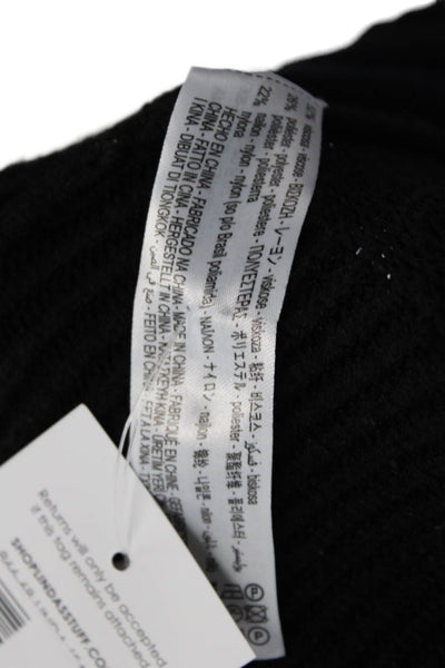 Zara Womens Long Sleeves Pullover Turtleneck Sweater Black Size Small