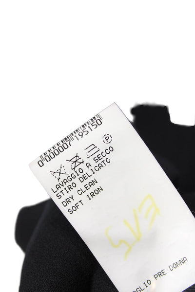 Neil Barrett, Womens Sheath Pencil Dress Black Sleeveless Crew Neck Size 40