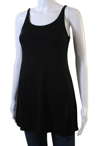 Elie Tahari Womens Spaghetti Strap Scoop Neck Silk Tank Top Black Size PS