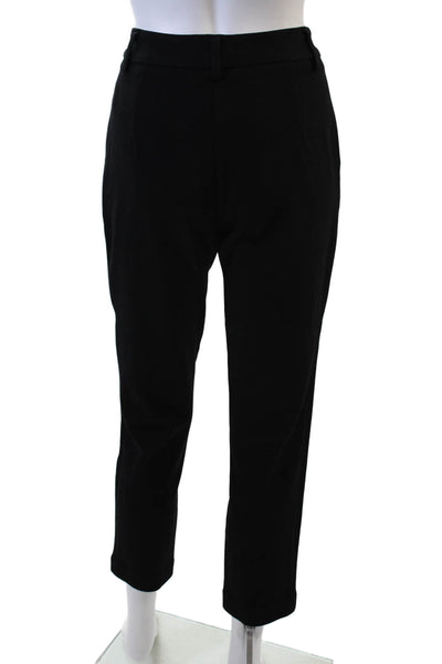 Velvet by Graham & Spencer Womens High Rise Slim Cut Trouser Pants Black Size 4