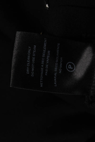 Velvet by Graham & Spencer Womens High Rise Slim Cut Trouser Pants Black Size 4