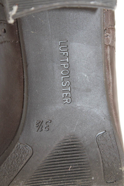 Ara Womens Leather Oxford Shoes Brown Size 3.5