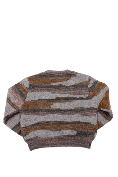 Zara Girls Long Sleeve Round Neck Stripe Knit Sweater Multi Size 11-12Y