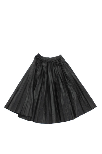 Zara Girls Elastic Waistband Lined Ankle Length Skirt Black Size 11-12Y