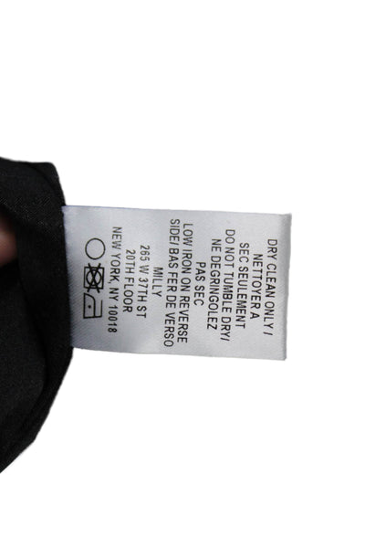 Milly Of New York Womens Sequins Detail Lined Mini Skirt Black Size 2